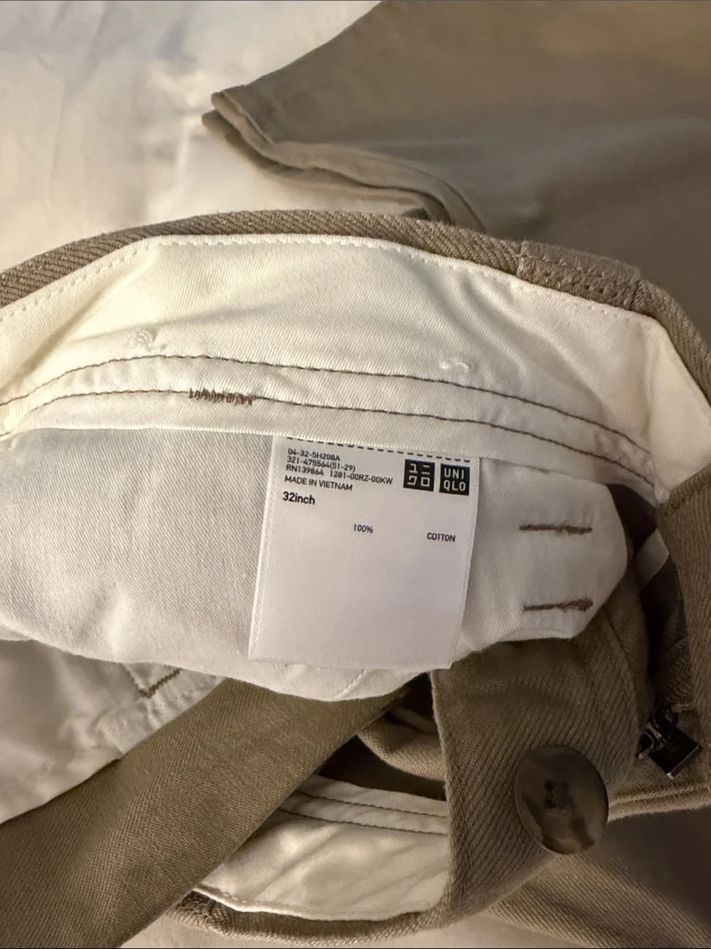 Uniqlo U Wide Fit Chino